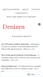 Mobile Screenshot of denizenmag.com